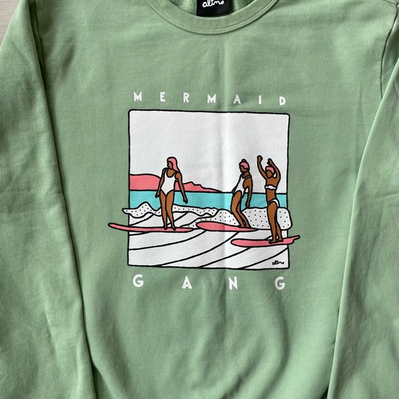 NWOT Alimo Mermaid Gang Sweater - Picture 4 of 8